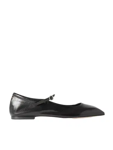 aeyde Uma Leather Mary Jane Ballet Flats | Thumbnail 1 aeyde Uma Leather Mary Jane Ballet Flats | Thumbnail 1