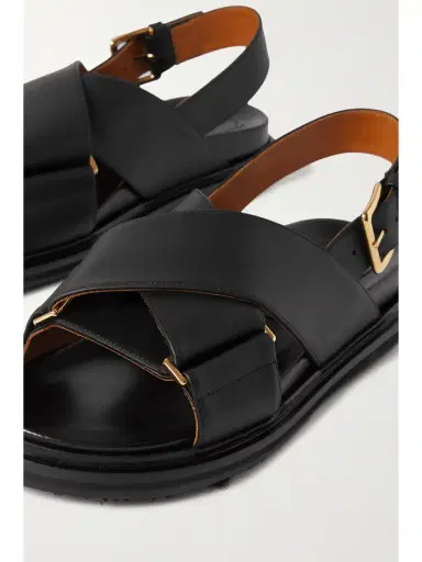 Marni Fussbett Leather Slingback Sandals | Thumbnail 4 Marni Fussbett Leather Slingback Sandals | Thumbnail 4