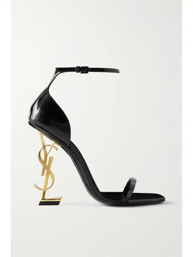 Opyum Embellished Patent-leather Sandals