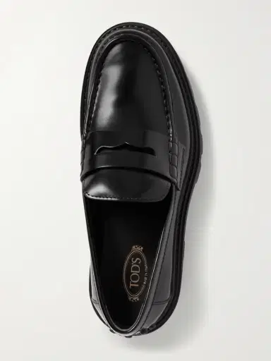 Tod's Gomma Pesante Glossed-leather Loafers | Thumbnail 5 Tod's Gomma Pesante Glossed-leather Loafers | Thumbnail 5