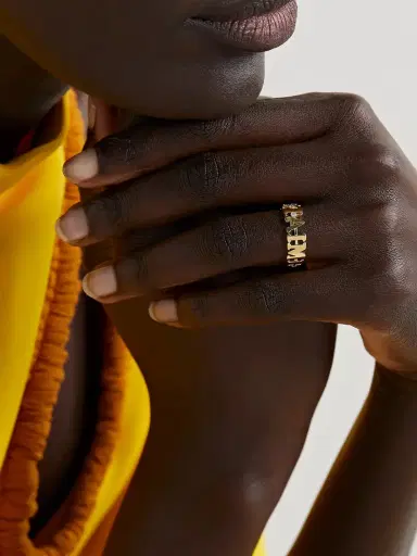 Yvonne Léon Je T'aime 9-karat Gold Diamond Ring | Thumbnail 2 Yvonne Léon Je T'aime 9-karat Gold Diamond Ring | Thumbnail 2