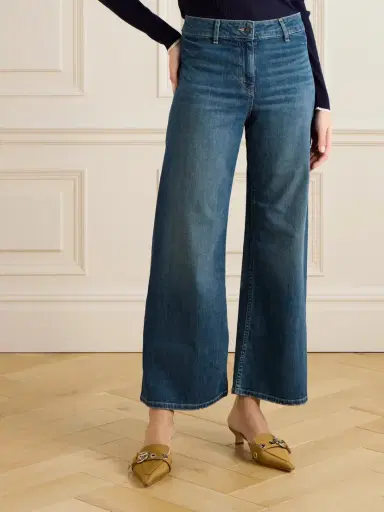 Nili Lotan Megan High-rise Wide-leg Jeans | Thumbnail 3