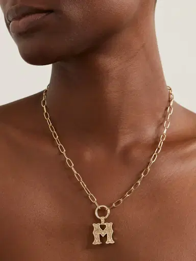 Marlo Laz 14-karat Gold Diamond Pendant | Thumbnail 2
