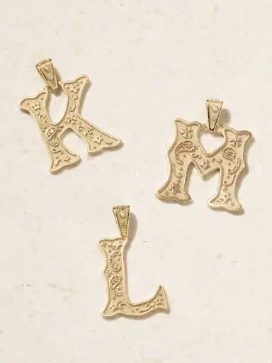 Marlo Laz 14-karat Gold Diamond Pendant | Thumbnail 6