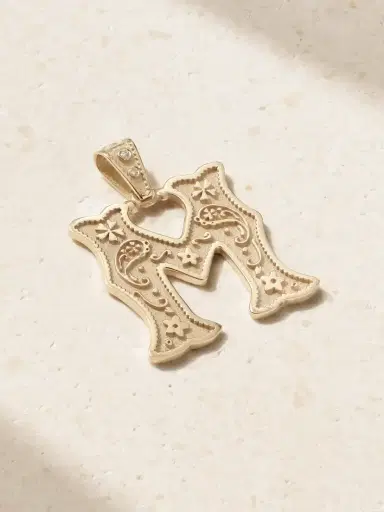Marlo Laz 14-karat Gold Diamond Pendant | Thumbnail 1