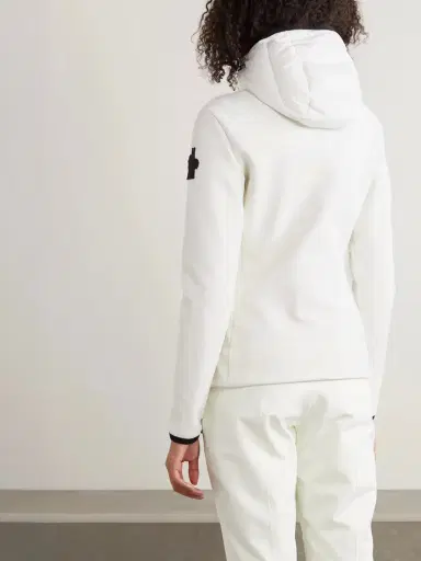 Moncler Grenoble Lamoura Hooded Grosgrain-trimmed Quilted Down Ski Jacket | Thumbnail 4