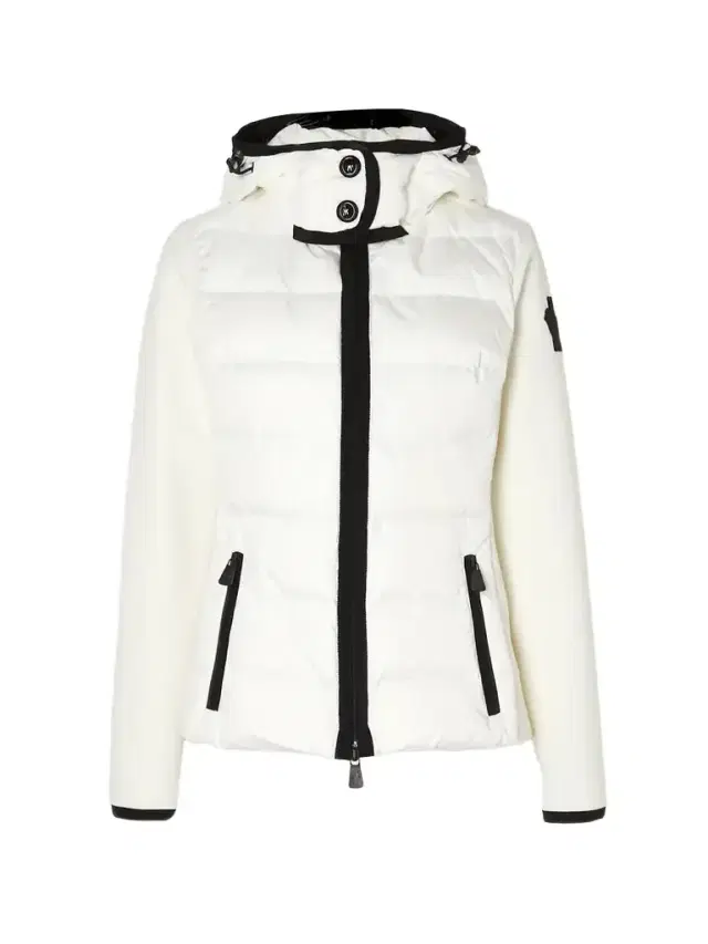Lamoura Hooded Grosgrain-trimmed Quilted Down Ski Jacket
