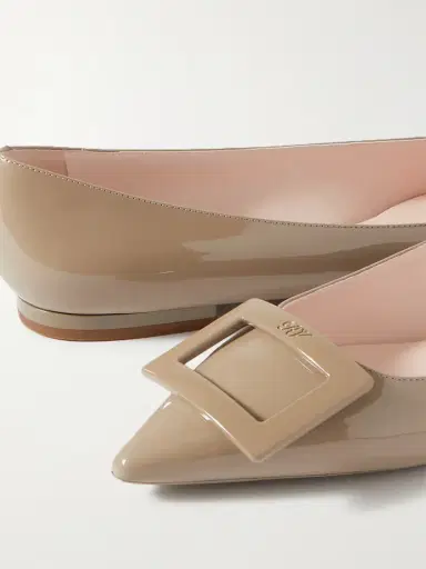 Roger Vivier Gommettine Patent-leather Point-toe Flats | Thumbnail 4 Roger Vivier Gommettine Patent-leather Point-toe Flats | Thumbnail 4