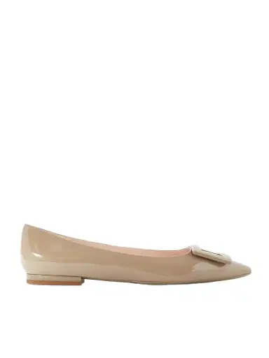 Roger Vivier Gommettine Patent-leather Point-toe Flats | Thumbnail 1 Roger Vivier Gommettine Patent-leather Point-toe Flats | Thumbnail 1