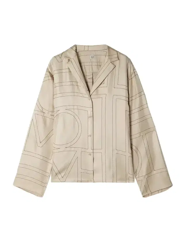 Embroidered Silk-twill Shirt