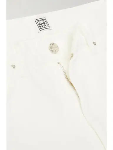 TOTEME + Net Sustain Twisted Seam High-rise Straight-leg Organic Jeans | Thumbnail 5