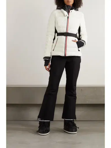 Moncler Grenoble Bruche Belted Two-tone Quilted Down Ski Jacket | Thumbnail 2 Moncler Grenoble Bruche Belted Two-tone Quilted Down Ski Jacket | Thumbnail 2