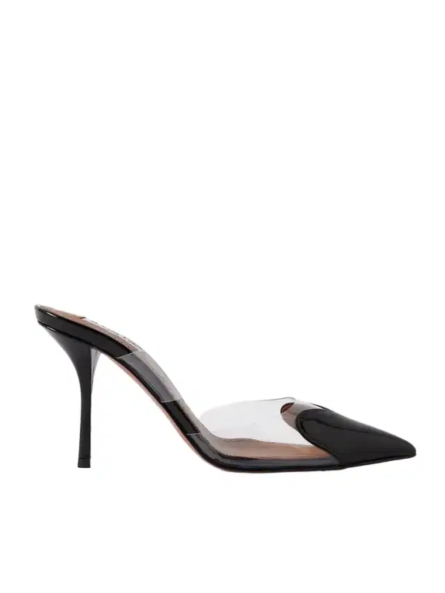 Le Cœur 90 Pu And Patent-leather Mules