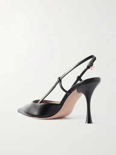 Gianvito Rossi Ascent 85 Leather Slingback Pumps | Thumbnail 3 Gianvito Rossi Ascent 85 Leather Slingback Pumps | Thumbnail 3