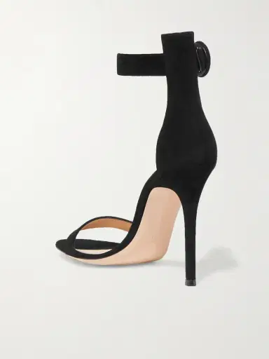Gianvito Rossi Portofino 105 Suede Sandals | Thumbnail 3 Gianvito Rossi Portofino 105 Suede Sandals | Thumbnail 3