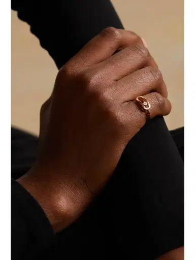 Messika Move Uno 18-karat Rose Gold Diamond Ring | Thumbnail 2 Messika Move Uno 18-karat Rose Gold Diamond Ring | Thumbnail 2