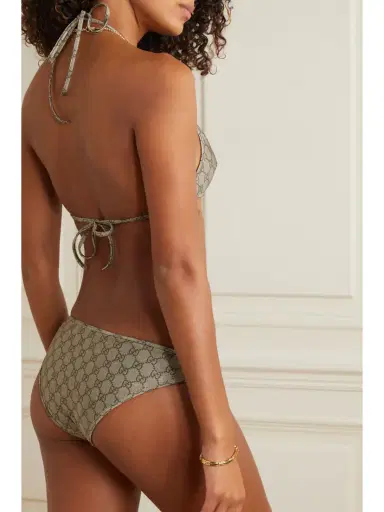Gucci Embellished Printed Bikini | Thumbnail 3 Gucci Embellished Printed Bikini | Thumbnail 3