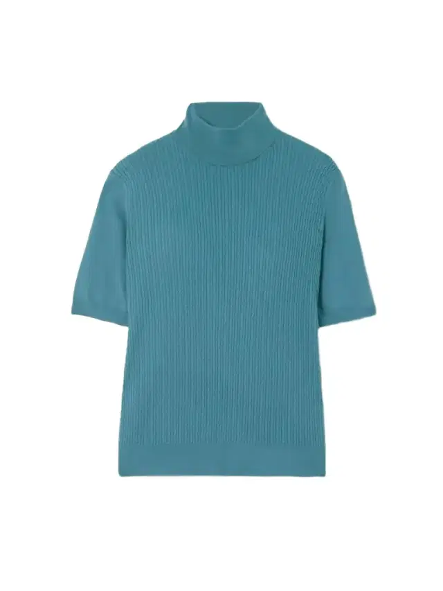 Loro Piana Dolcevita Ribbed Cashmere Turtleneck Top