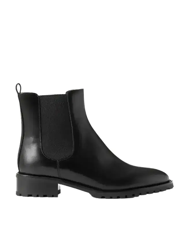 Manolo Blahnik Chelata 30 Leather Chelsea Boots