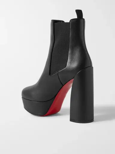 Christian Louboutin Movidastic 130 Leather Platform Ankle Boots | Thumbnail 3