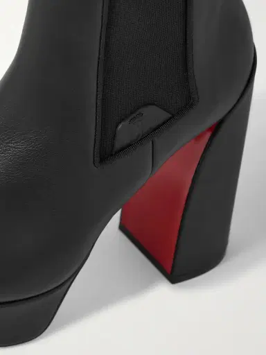 Christian Louboutin Movidastic 130 Leather Platform Ankle Boots | Thumbnail 4