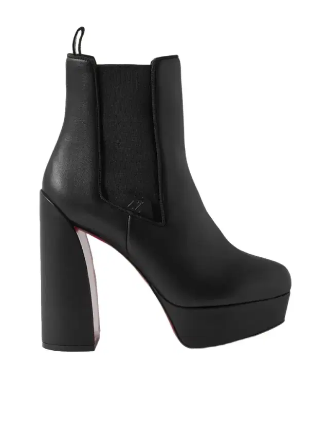 Movidastic 130 Leather Platform Ankle Boots