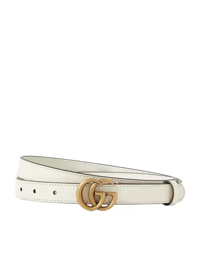 Gg Marmont Leather Belt