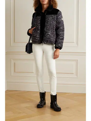 Moncler Stretch-twill Leggings | Thumbnail 2 Moncler Stretch-twill Leggings | Thumbnail 2