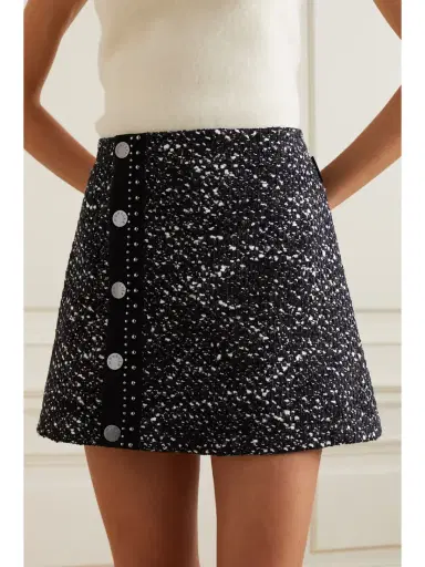 Moncler Bouclé Mini Skirt | Thumbnail 3 Moncler Bouclé Mini Skirt | Thumbnail 3