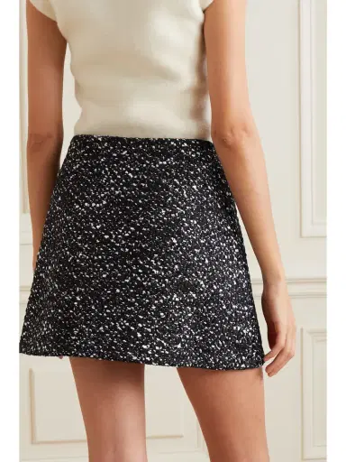 Moncler Bouclé Mini Skirt | Thumbnail 4 Moncler Bouclé Mini Skirt | Thumbnail 4