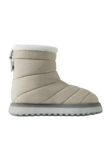 Moncler Hermosa Shearling-lined Suede Ankle Boots | Thumbnail 1