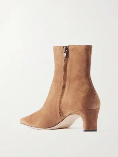 Staud Wally Suede Ankle Boots | Thumbnail 3 Staud Wally Suede Ankle Boots | Thumbnail 3