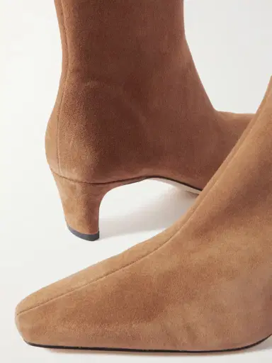 Staud Wally Suede Ankle Boots | Thumbnail 4 Staud Wally Suede Ankle Boots | Thumbnail 4