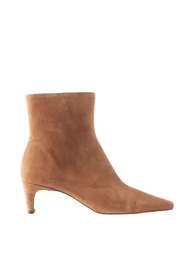 Staud Wally Suede Ankle Boots | Thumbnail 1 Staud Wally Suede Ankle Boots | Thumbnail 1