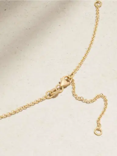 Anita Ko Zodiac Large 18-karat Gold Diamond Necklace | Thumbnail 3