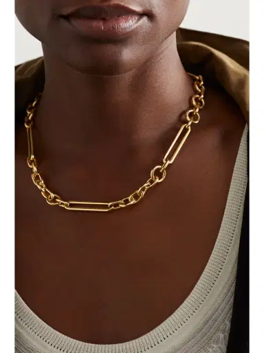 Foundrae + Net Sustain 18-karat Recycled Gold Necklace | Thumbnail 2