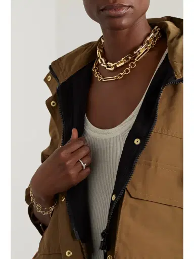 Foundrae + Net Sustain 18-karat Recycled Gold Necklace | Thumbnail 4