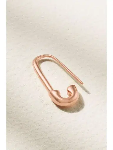 Anita Ko Safety Pin 18-karat Rose Gold Single Earring | Thumbnail 3 Anita Ko Safety Pin 18-karat Rose Gold Single Earring | Thumbnail 3