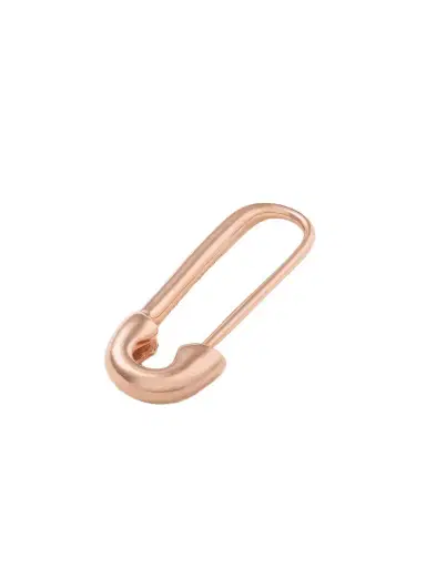 Anita Ko Safety Pin 18-karat Rose Gold Single Earring | Thumbnail 1 Anita Ko Safety Pin 18-karat Rose Gold Single Earring | Thumbnail 1