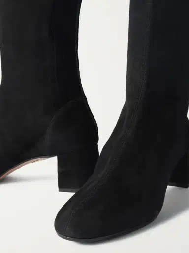 Aquazzura Saint Honore Suede Knee Boots | Thumbnail 4 Aquazzura Saint Honore Suede Knee Boots | Thumbnail 4