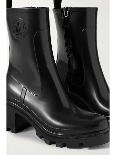 Moncler Loftgrip Embossed Rubber Rain Boots | Thumbnail 4 Moncler Loftgrip Embossed Rubber Rain Boots | Thumbnail 4