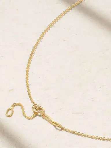 Anita Ko Initial 18-karat Gold Diamond Necklace | Thumbnail 3