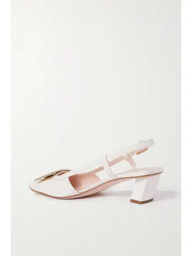 Roger Vivier Belle Vivier 45 Patent-leather Slingback Pumps | Thumbnail 3 Roger Vivier Belle Vivier 45 Patent-leather Slingback Pumps | Thumbnail 3