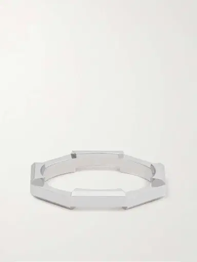 Gucci Link To Love 18-karat White Gold Ring | Thumbnail 3