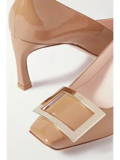 Roger Vivier Belle Vivier Trompette 70 Embellished Patent-leather Pumps | Thumbnail 4