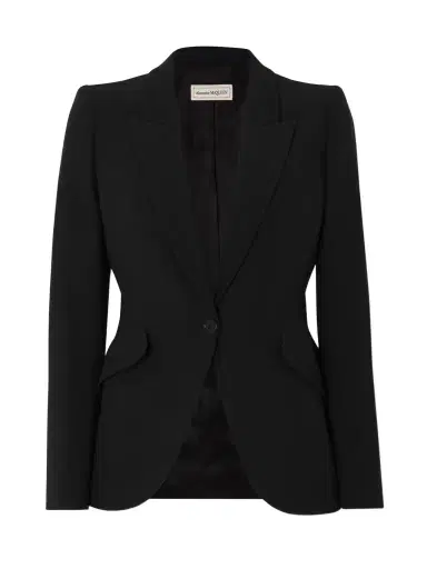 McQueen Crepe Blazer | Thumbnail 1 McQueen Crepe Blazer | Thumbnail 1