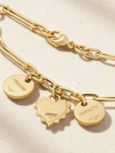 Foundrae Love & Karma 18-karat Gold Diamond Bracelet | Thumbnail 3 Foundrae Love & Karma 18-karat Gold Diamond Bracelet | Thumbnail 3