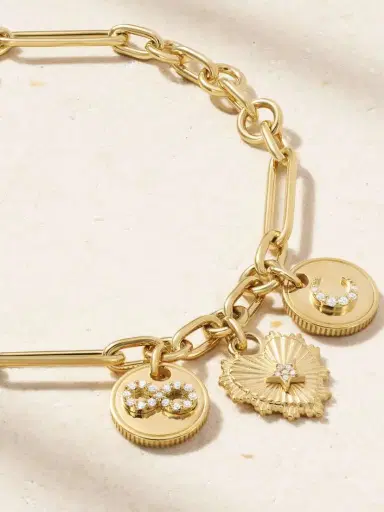 Foundrae Love & Karma 18-karat Gold Diamond Bracelet | Thumbnail 4 Foundrae Love & Karma 18-karat Gold Diamond Bracelet | Thumbnail 4
