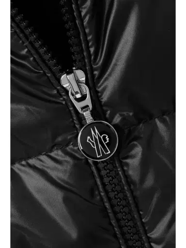 Moncler Ribbed Wool And Quilted Shell Down Hoodie - xx large | Thumbnail 5 Moncler Ribbed Wool And Quilted Shell Down Hoodie - xx large | Thumbnail 5