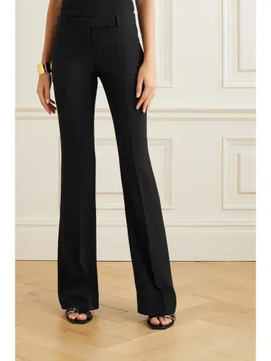 Alexander McQueen Crepe Bootcut Pants | Thumbnail 3